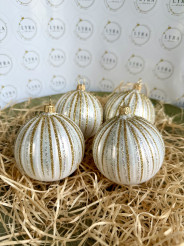 Vánoční paprsky - perleťově zlatá